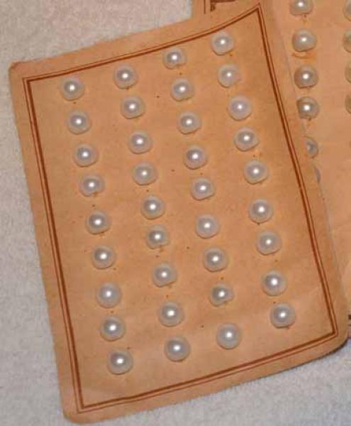 buttons, pailetten