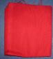 Preview: Stoff ca 48 x 170 cm 8 fädig Weihnachtsrot