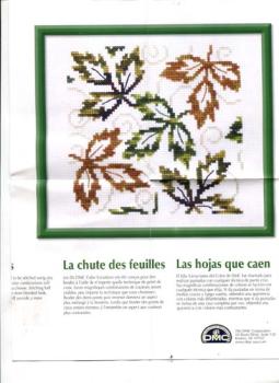 DMC 3 florale Stickmotive