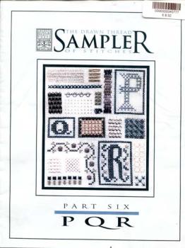 The Drawn Thread Sampler of Stiches  Part Six PQR