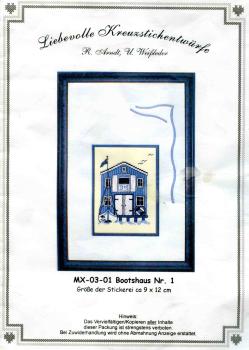 Stickanleitung Bootshaus Nr. 1 von R. Arndt, U. Weißleder