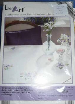 LivingArt Stickpackung Tischdecke
