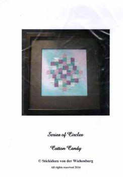Series of Circles - Cotton Candy - Stickideen von der Wiehenburg