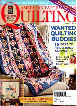 American Patchwork & Quilting April 2016