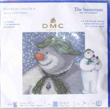 DMC The Snowman Stickvorlage