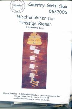Wochenplaner für fleissige Bienen von Country Girls Club