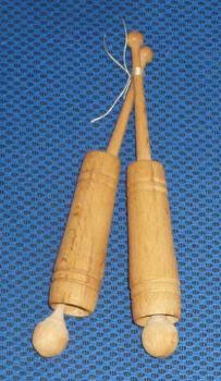 Pair of tube bobbins 13,1 cm