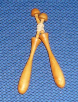 pair of Danish bobbins 11,2 cm