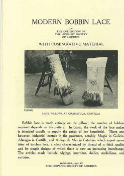 Modern Bobbin Lace in Collection of the Hispanic Society of Amer