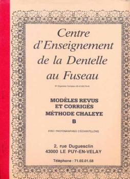 Centre d´Enseignement de la dentelle au Fuseau Medèlles Revus et