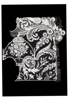 Postkarte Victoria & Albert Museum - Irish needle lace