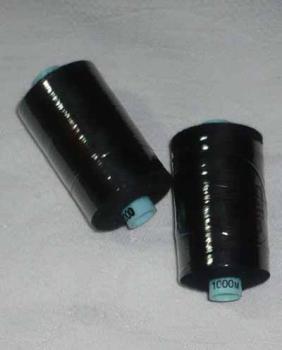 Filin MEZ Col. 1000 black 1000 Meter 100 % Polyester