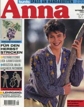 Anna 1994 September Lehrgang: Fransen knüpfen