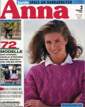 Anna 1994 Februar Lehrgang: Gitterhäkeltechnik