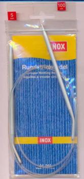 Rundsticknadel INOX 5,0 mm 100 cm lang