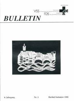 Bulletin VSS 8. Jahrgang Nr. 3 Autum 1991