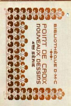 Bibliotheque DMC - Point de Croix 4. Serie
