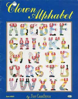 Clown Alphabet by Just CrossStitch