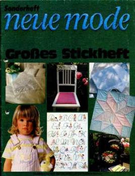 Neue Mode Großes Stickheft Nr. 5012