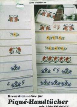 Kreuzstichmotive für Pique-Handtücher by Elke Guthmann