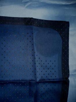 Servietten with Aida darkblue 42,5 x 42,5 cm