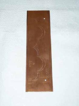 Copper stencil No. 7878 border