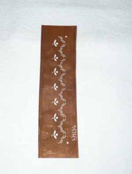 Copper stencil No. 9164 border