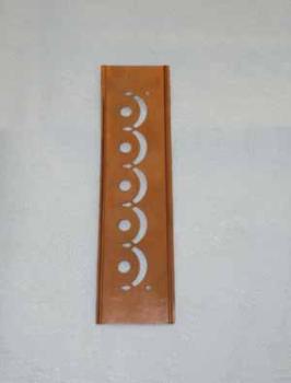 Copper stencil No. 96 border