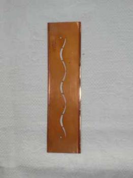 Copper stencil No. 7189 border