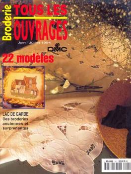 Tous les ouvrages Juin-Juillet 1994 Broderie