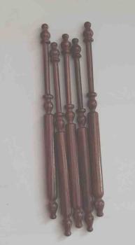 Midlandklöppel ca 10,6 cm braunes Edelholz