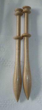 Paar Schweizer Klöppel ca 11,2 cm lang