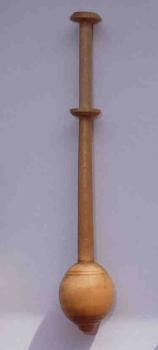 Klöppel mit Kugelende ca 11 cm lang