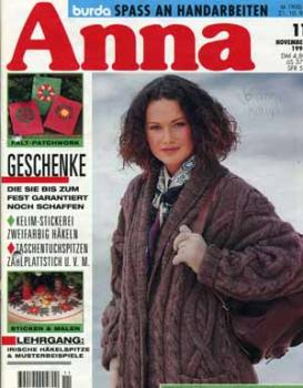 Anna 1994 November  Lehrgang: Irische Häkelspitze