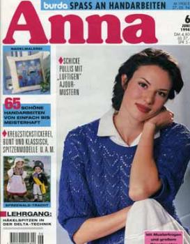 Anna 1994 Juni Lehrgang: Häkelspitzen in der Delta-Technik