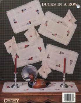 Ducks in a row Country Cross-Stitch Book 36