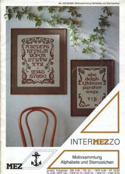 Alphabet and signs of the zodiac Coats Intermezzo