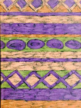 Kunst auf Baumwolle by Hilde Kümpers