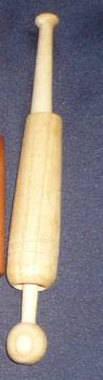 Hülsenklöppel ca 13 cm helles Holz