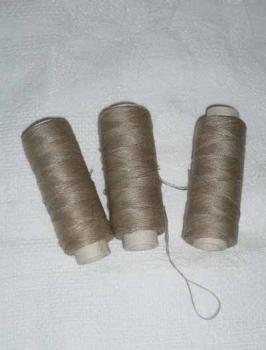 Linen watched unbleached