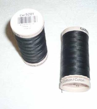 Gütermann Quilting Col 5701 black