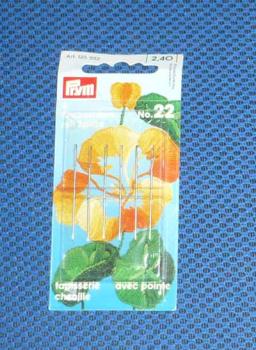 Needles for stiching Prym 6 x No 22
