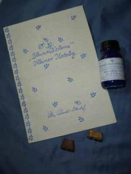 "Blauweiß´chens" Farbe und zwei Model