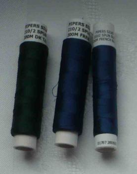 Set 3 Rollen 210/2 Spun Silk von Pipers Silk