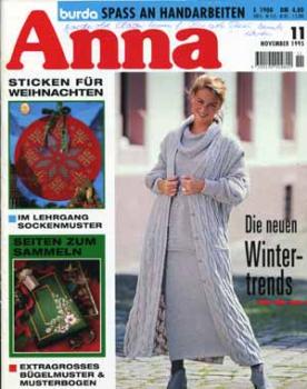 Anna 1995 November Kurs: Sockenmuster