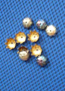 filigree bells gold 12 mm