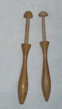 pair of Danisch bobbins 10,3 cm