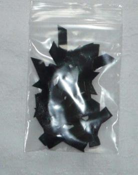 Deko Schleifen für Karten Schwarz 10 Stck 5 mm