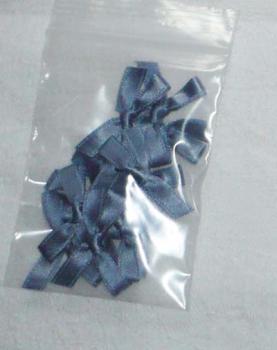 Deko Schleifen für Karten hellblau 10 Stck 5 mm