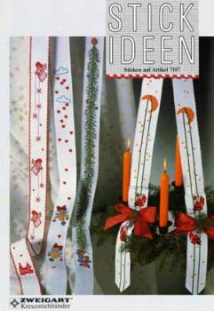 Stick Ideen Kreuzstichbänder